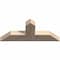 Ekena Millwork Portland Smooth Timber Gable Bracket, Douglas Fir, 36"W x 15"H x 3 1/2"D x 5 1/2"F, 10/12 Pitch GBW036X15X0406POR00SDF - alternate 4